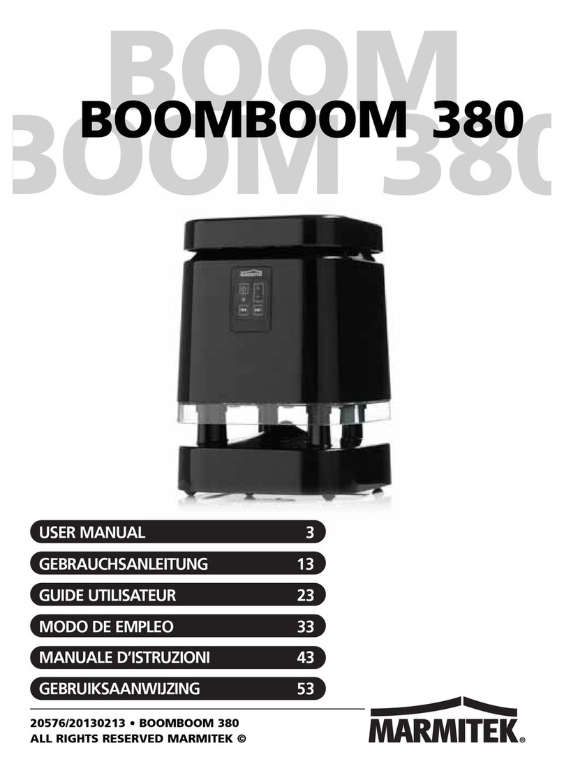 Marmitek BoomBoom 380 user manual