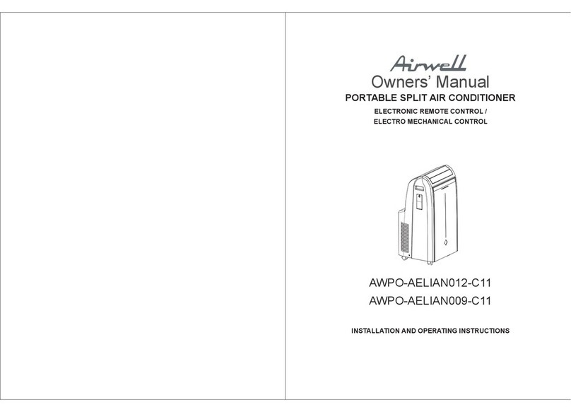 Airwell AWPO-AELIAN012-C11 User manual