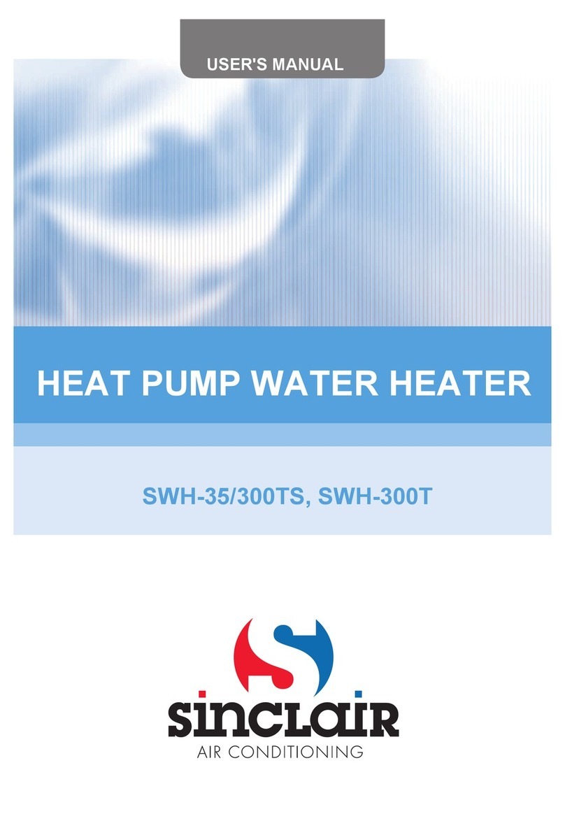 Sinclair SWH-35/300TS user manual