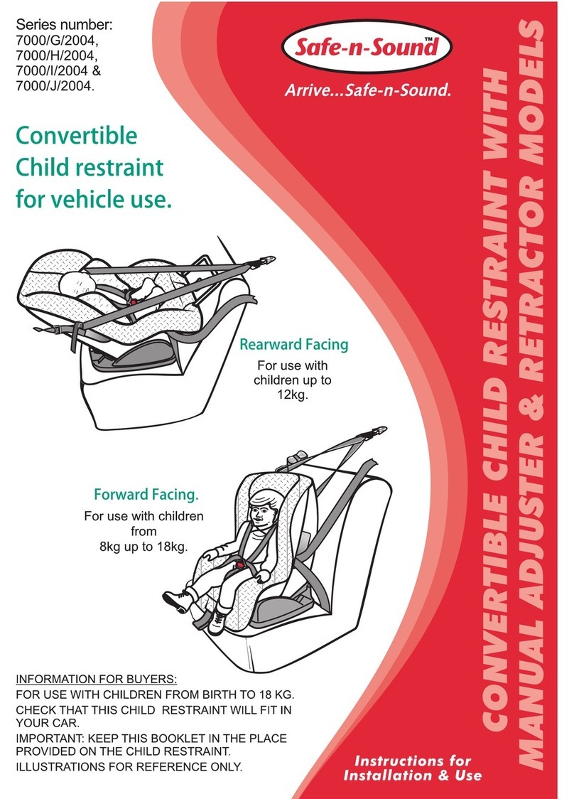 Safe-n-Sound 7000/G/2004 Instructions for installation