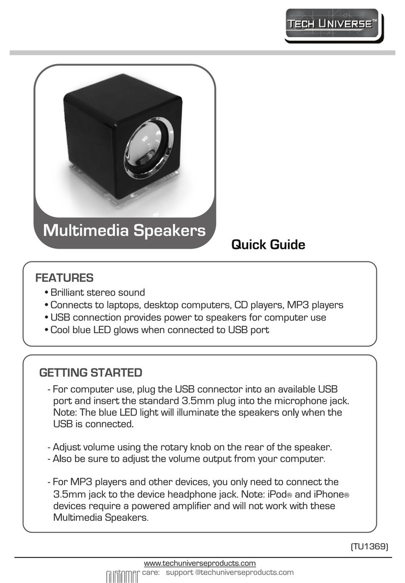 Tech Universe TU1369 quick guide