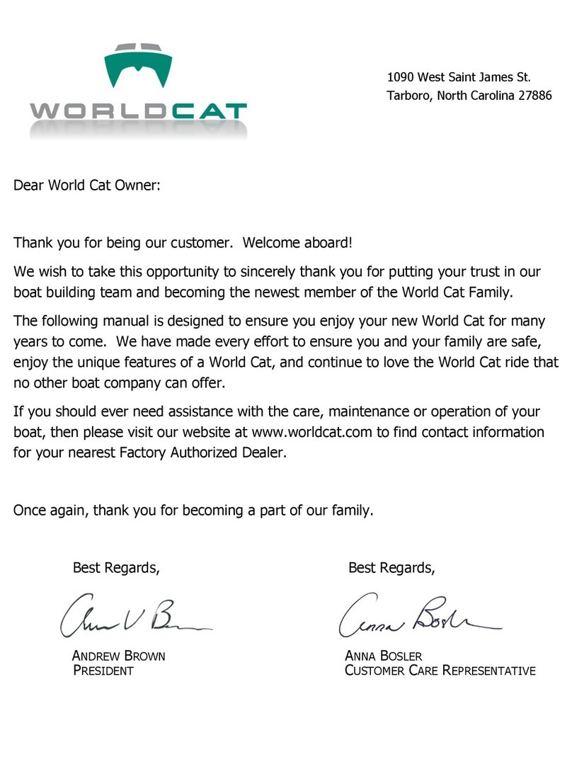 World Cat 2016 250cc owner's manual