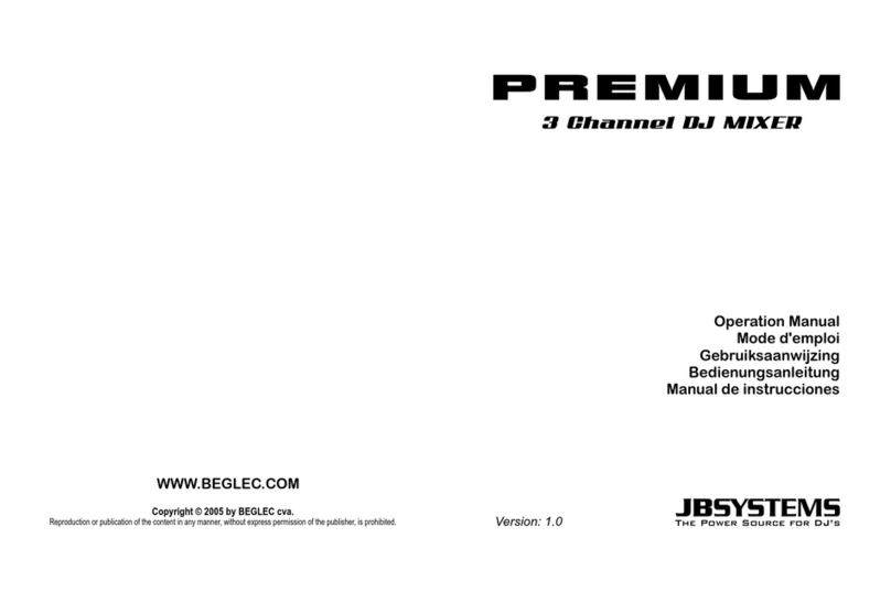 JB Systems Light Premium User manual
