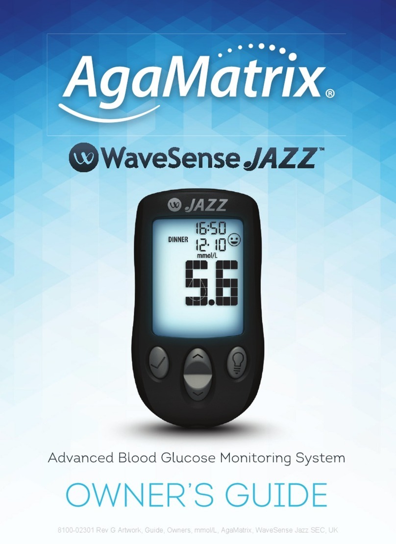 AgaMatrix WaveSense JAZZ owner's guide