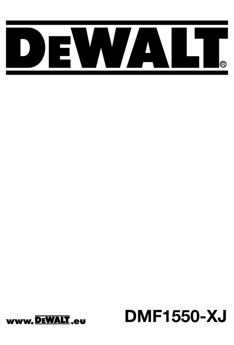 DeWalt DMF1550-XJ Technical data