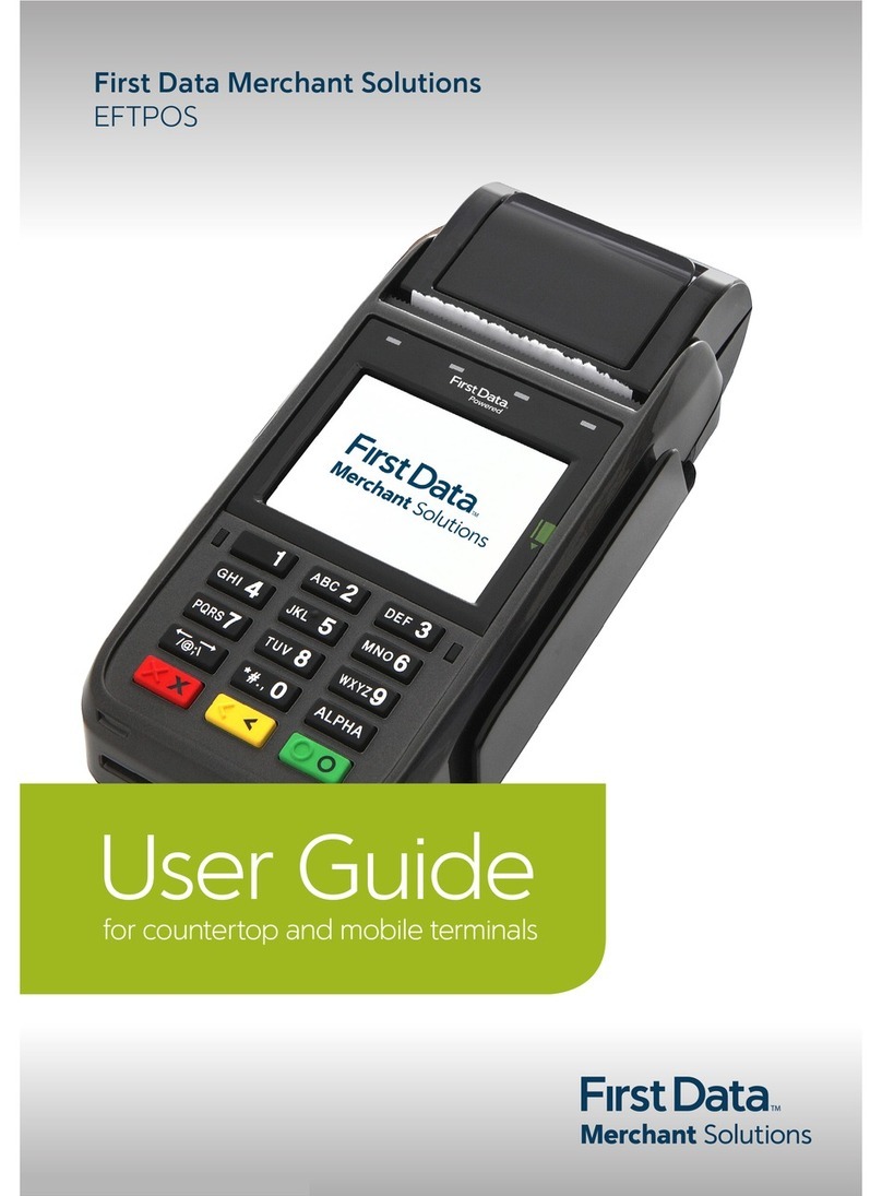First Data EFTPOS user guide