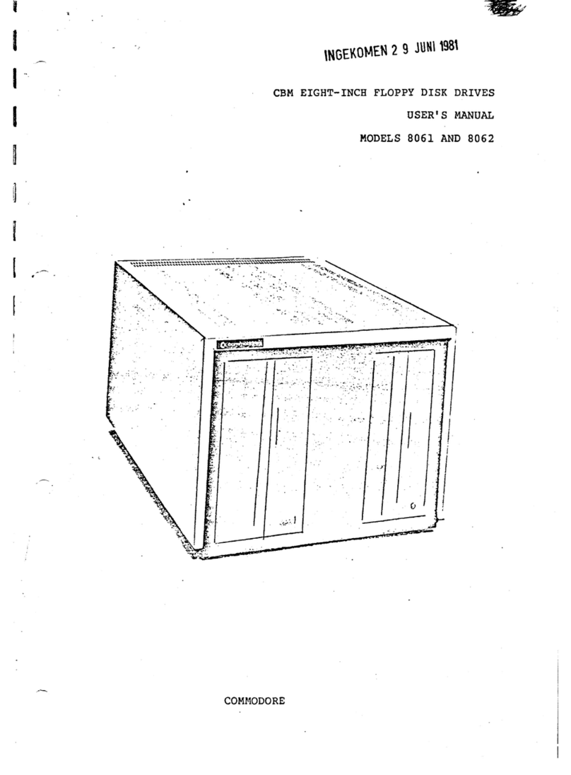 CBM 8061 User manual