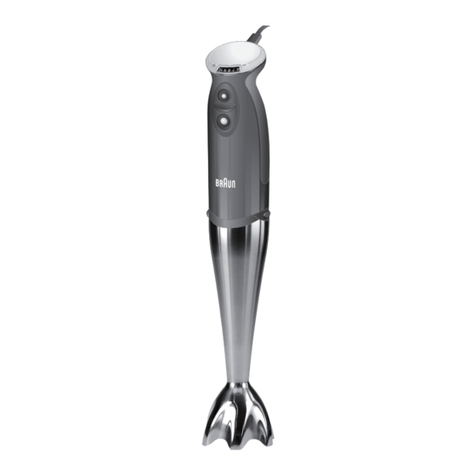 Braun Multiquick 7 MR 700 manual