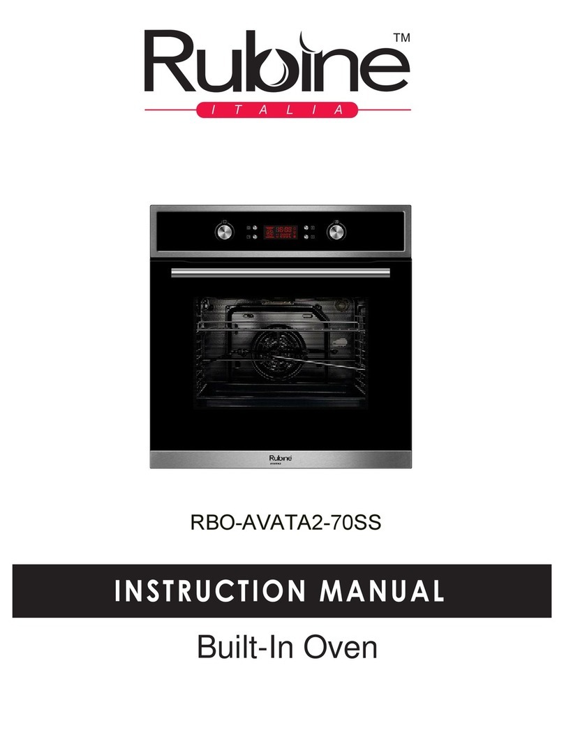 Rubine RBO-AVATA2-70SS instruction manual
