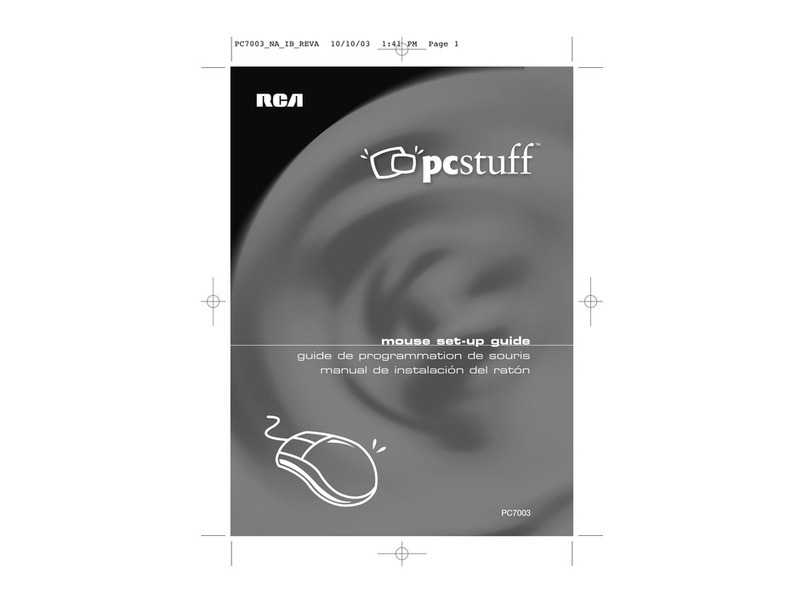 RCA pcstuff PC7003 Setup guide