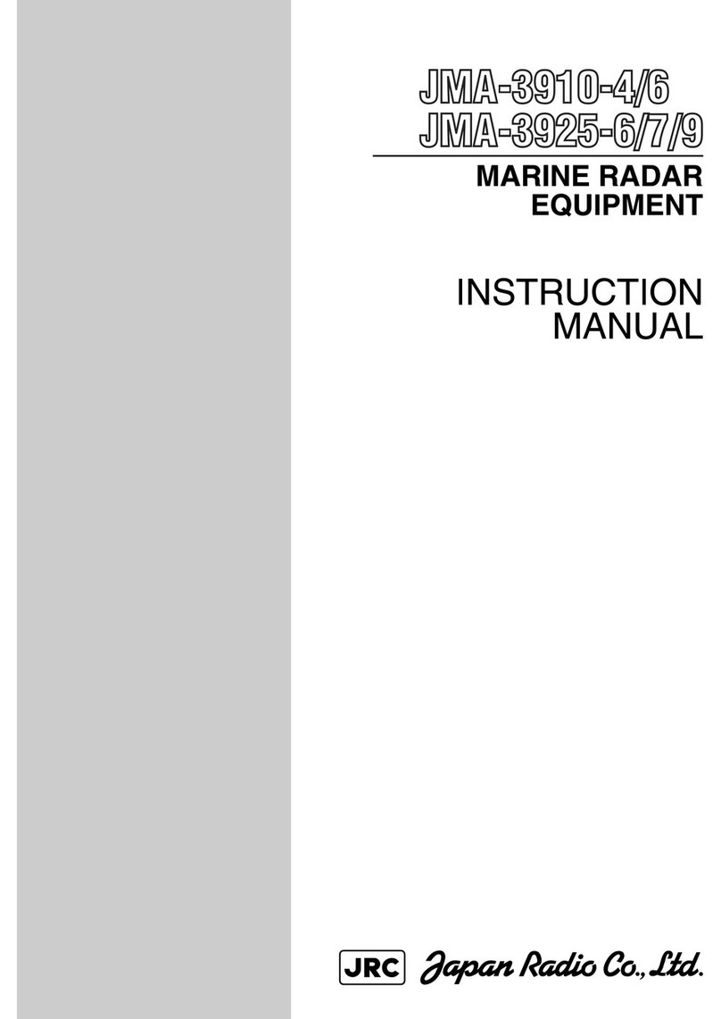 JRC JMA-3910-4 User manual