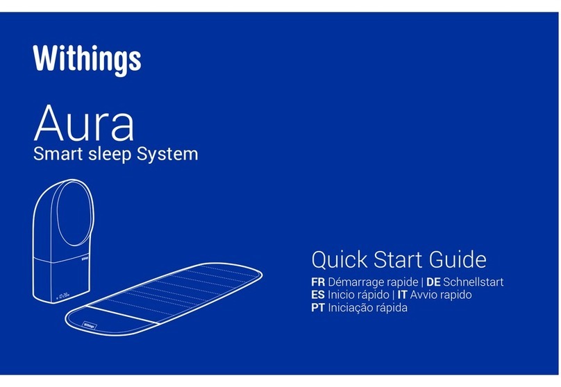 Withings Aura quick start guide