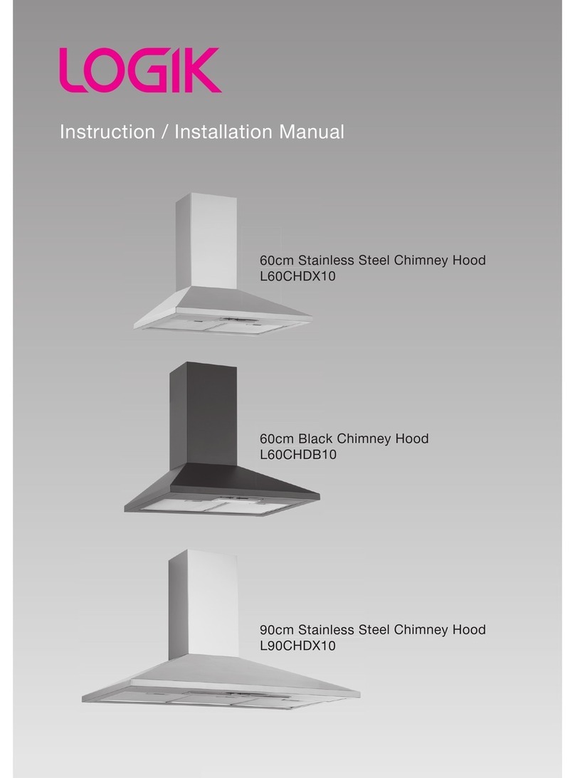 Logic L60CHDX10 Instruction & installation manual