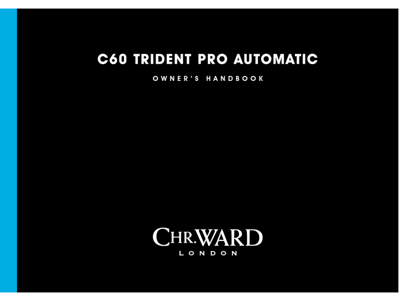 Chr. Ward C60 trident PRO AUTOMATIC User guide Chr. Ward C60 trident PRO AUTOMATIC User guide