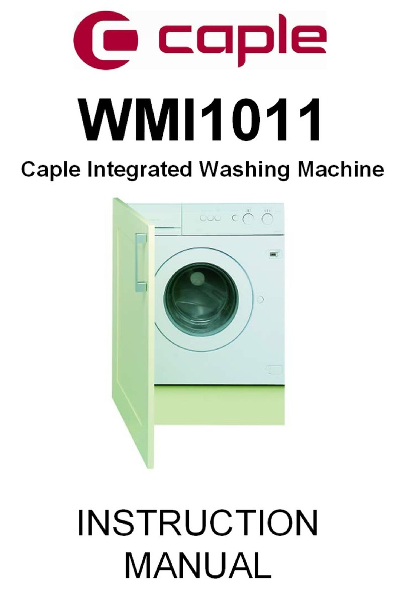 Caple WMI1011 User manual