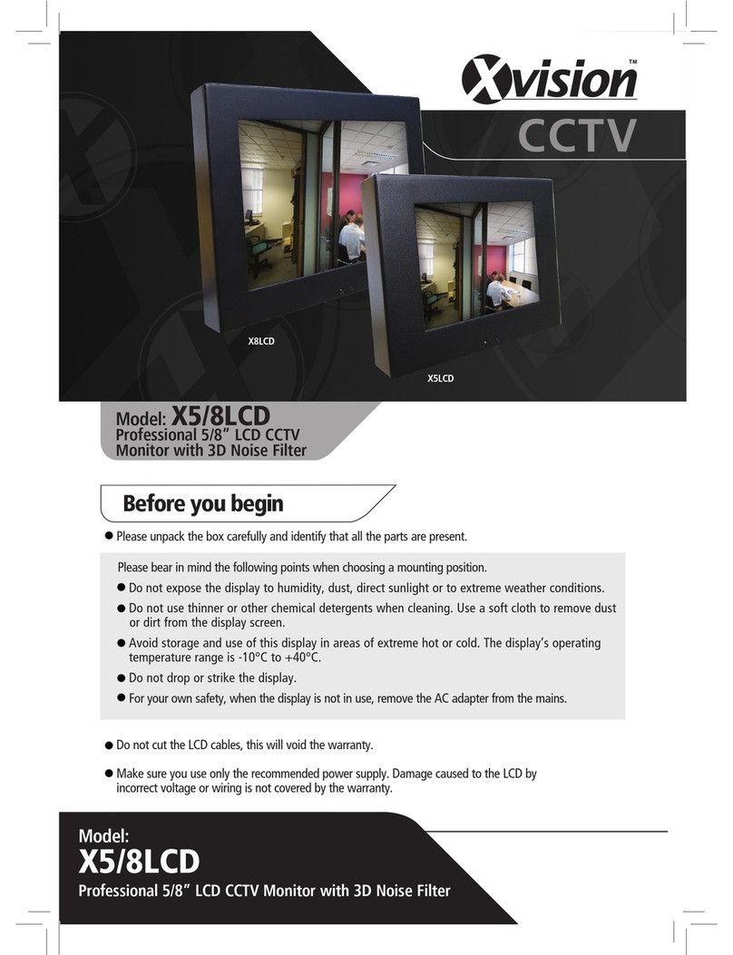 X-Vision X5LCD User manual