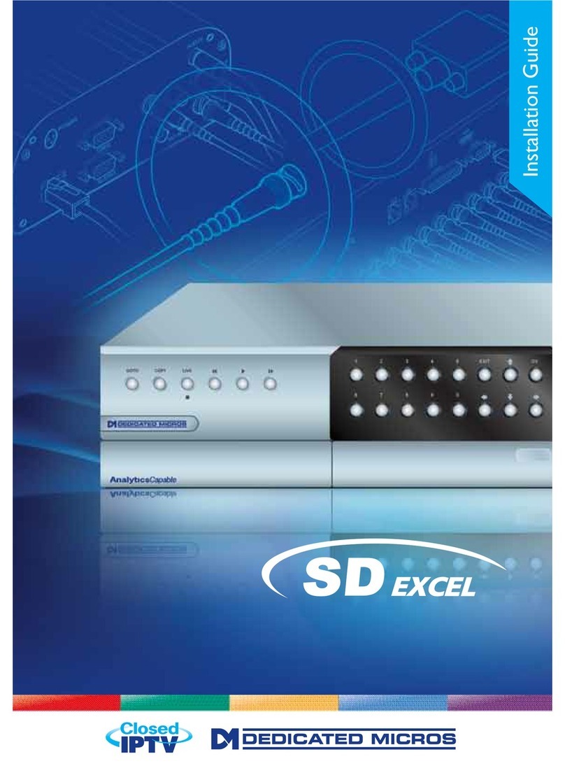 Dedicated Micros SD Excel installation guide