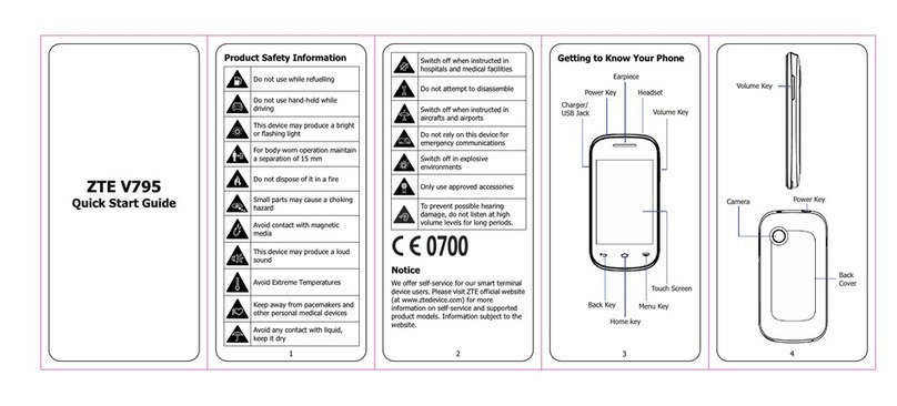 Zte V795 User manual