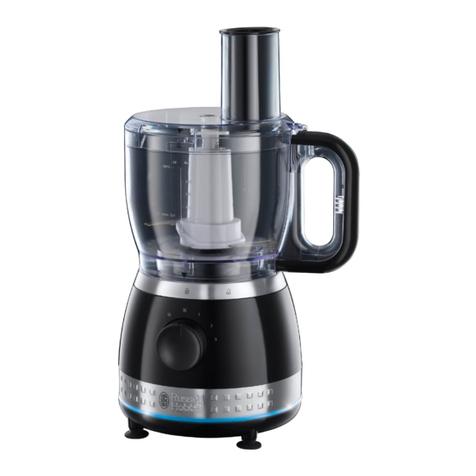Russell Hobbs 20240AU Instructions & warranty