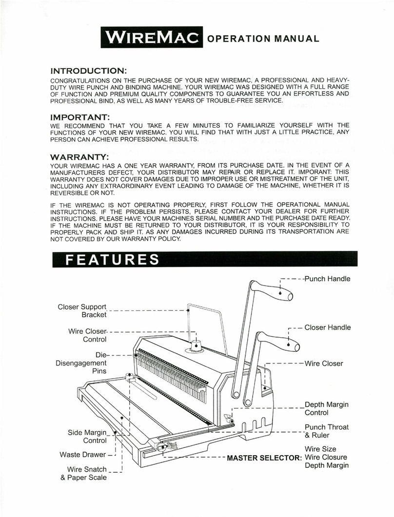 WireMac 31 User manual