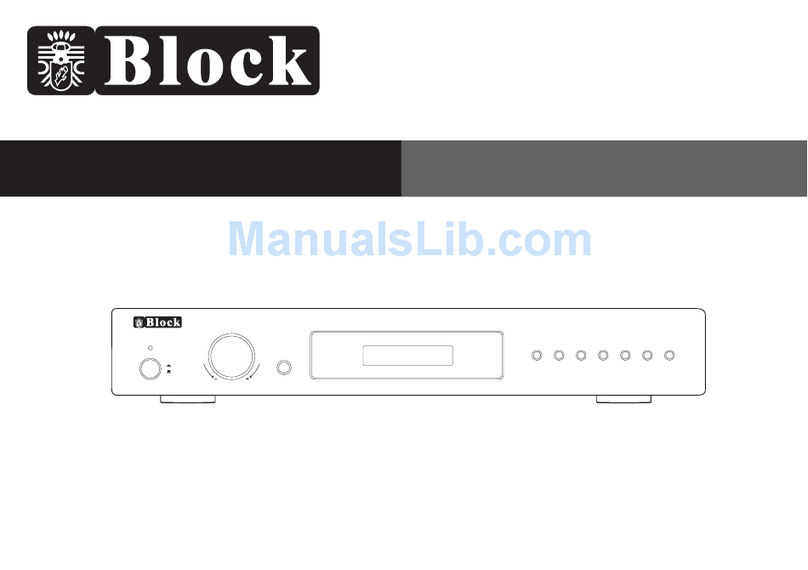 Block V 250 User manual