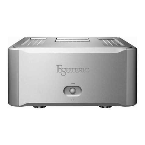 Esoteric s-03 User manual