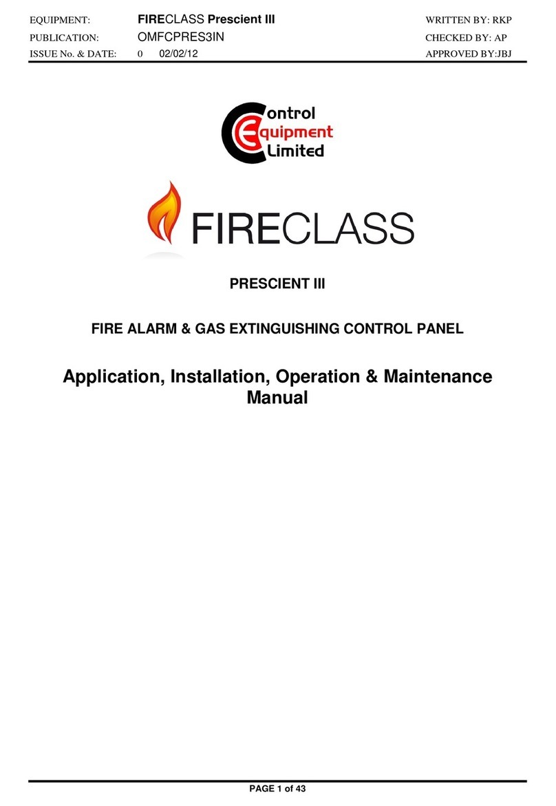 FireClass Prescient III owner's manual