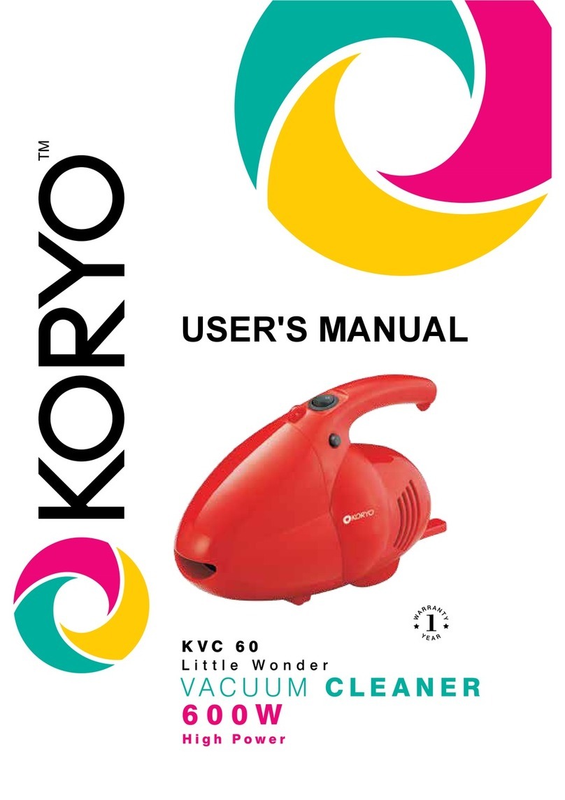 Koryo kvc 60 user manual