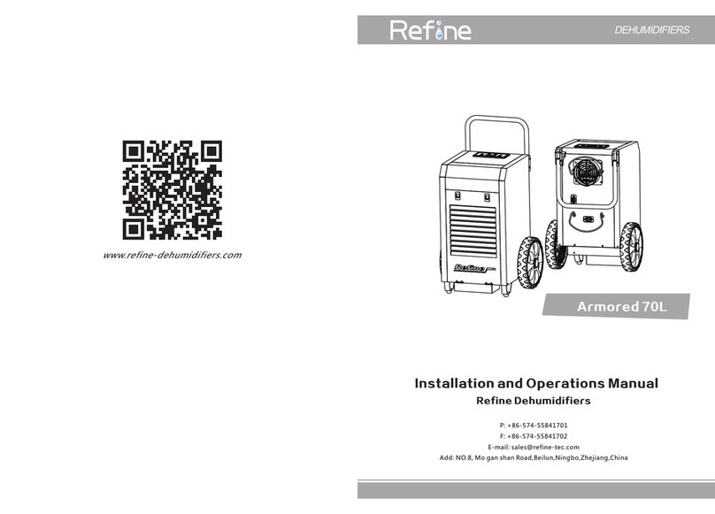Refine Armored 70L User manual