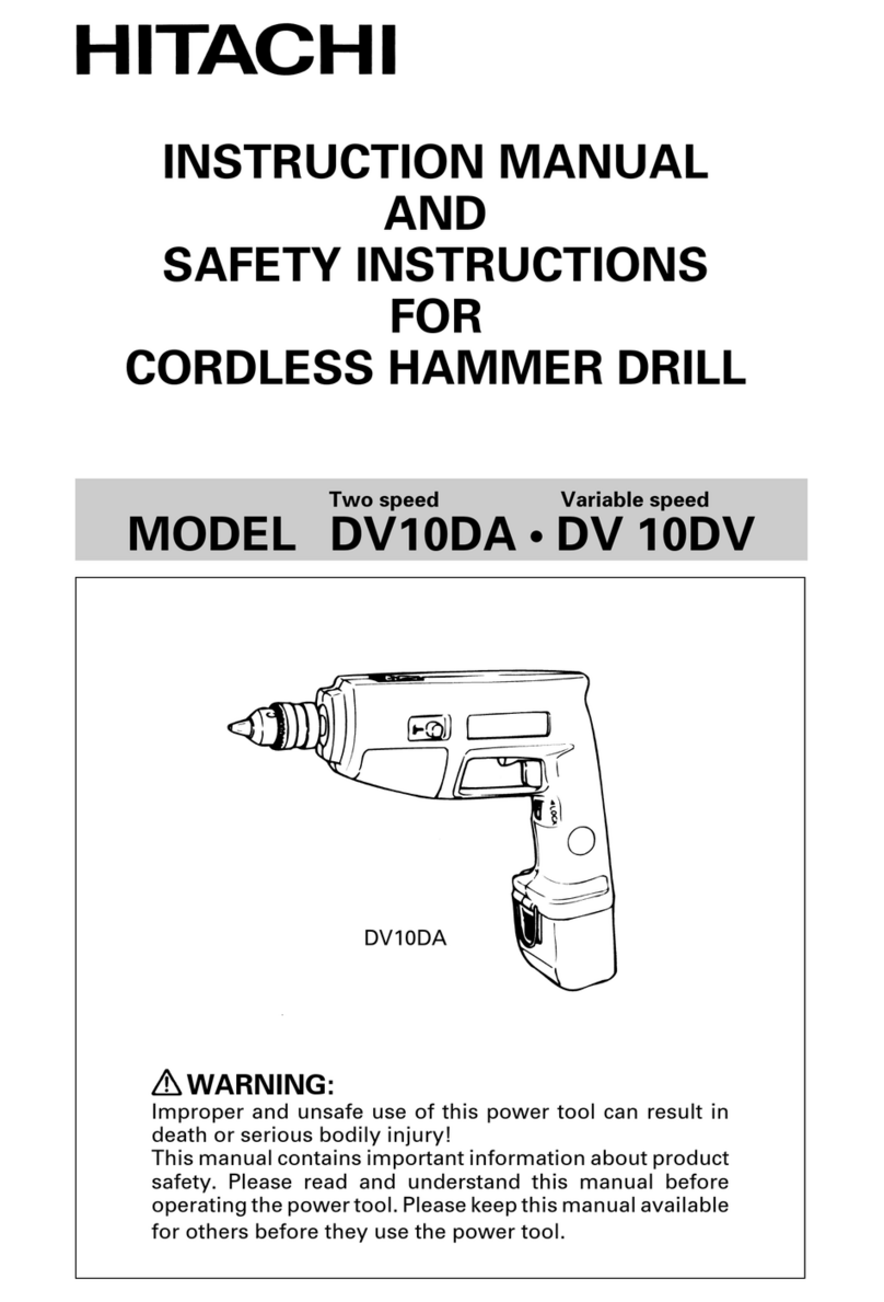 Hitachi DV10DA User manual