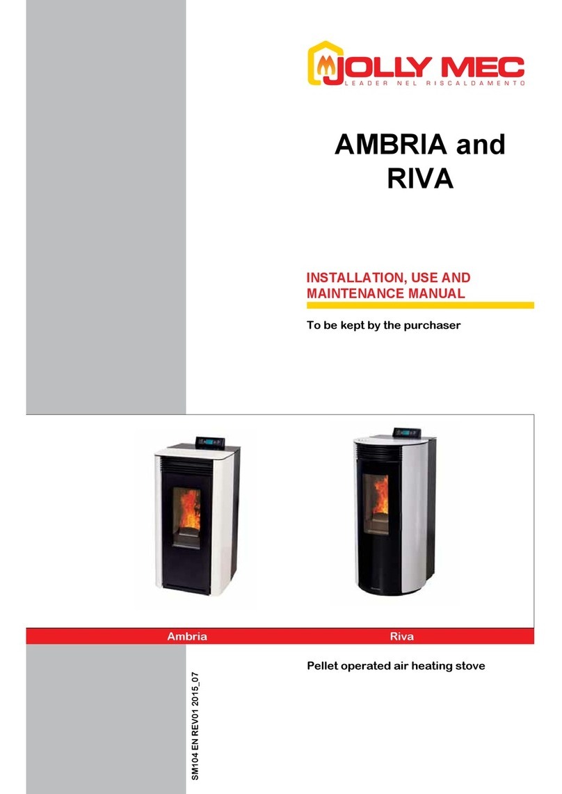Jolly Mec AMBRIA Installation, use and maintenance manual