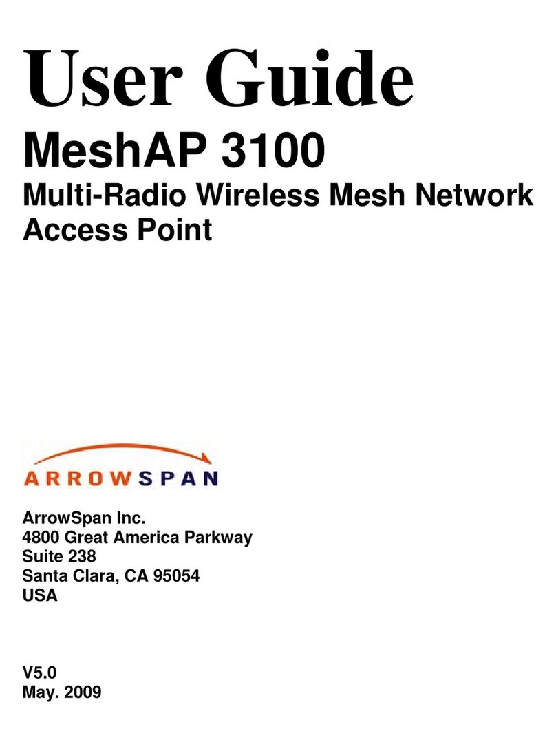 ArrowSpan MeshAP 3100 user guide