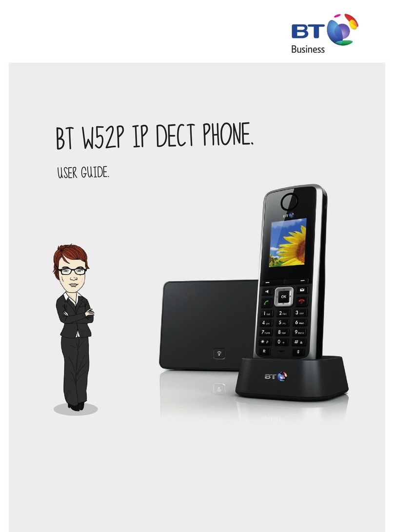 BT W52P User manual