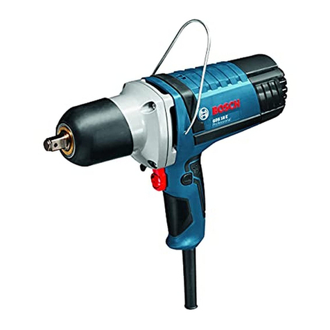 Bosch GDS 18 E User manual