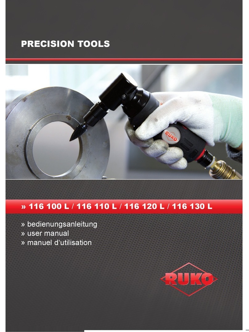 RUKO 116 100 L user manual