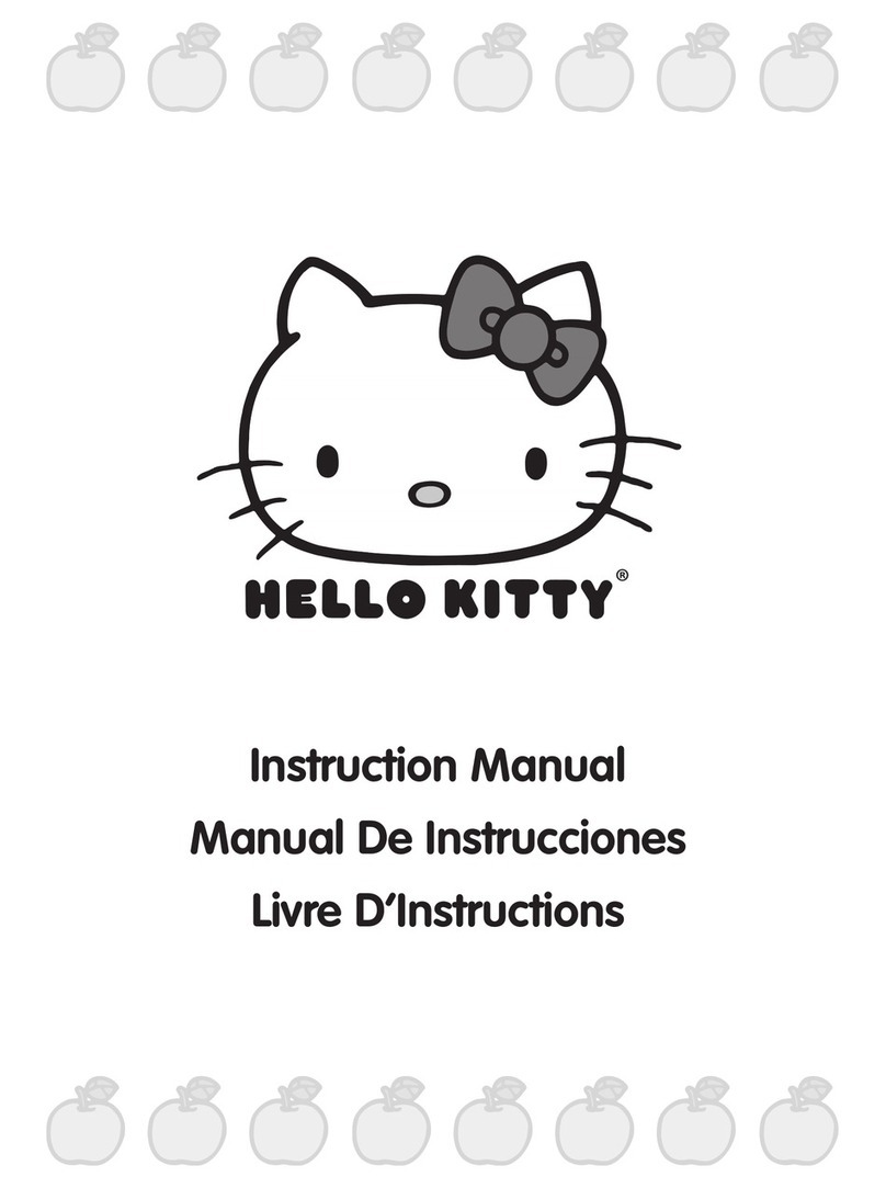 Janome Hello Kitty 18750 User manual