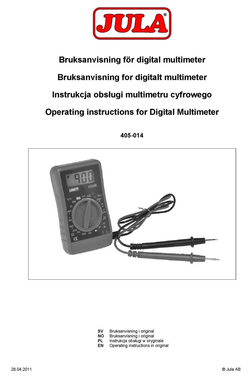 Jula 405-014 User manual