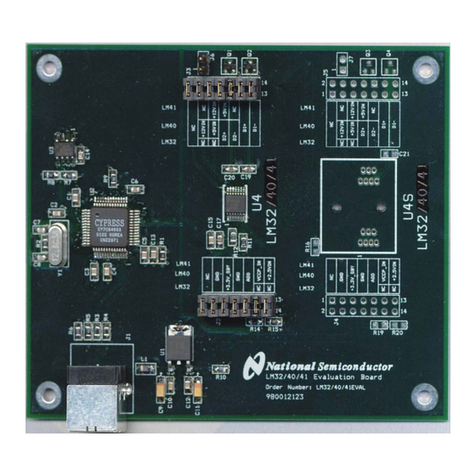 National Semiconductor LM32 User manual