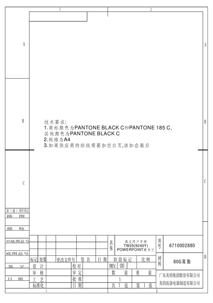 PowerPoint TW25 instruction manual