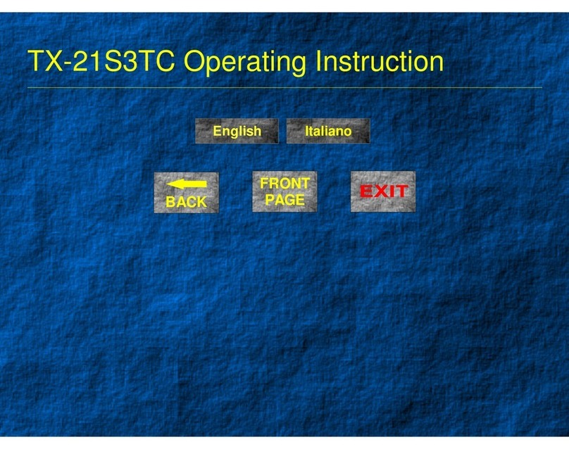 Panasonic TX-21S3TC User manual