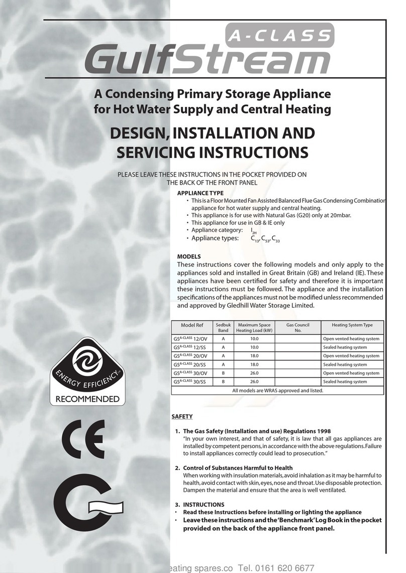 Gulfstream GS A-Class 12/OV Design, installation & servicing instructions Gulfstream GS A-Class 12/OV Design, installation & servicing instructions