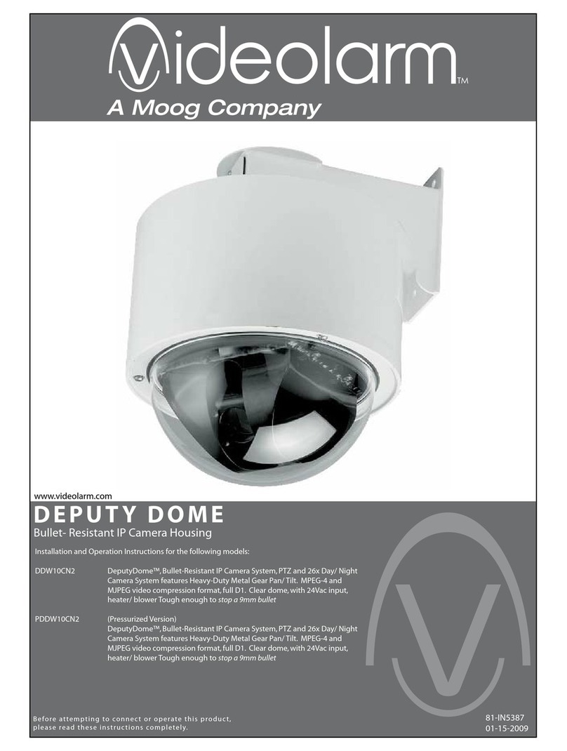 Moog Videolarm PDDW10CN2 User manual
