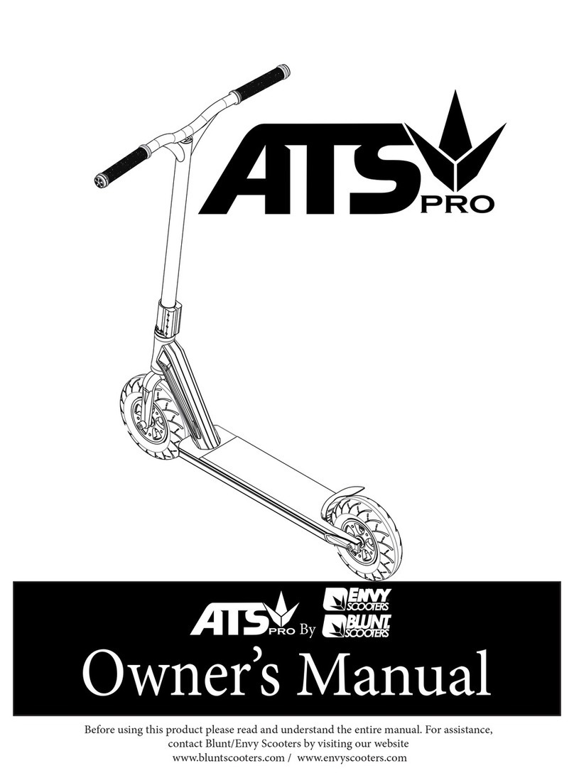 Blunt/Envy Scooters ATS Pro owner's manual