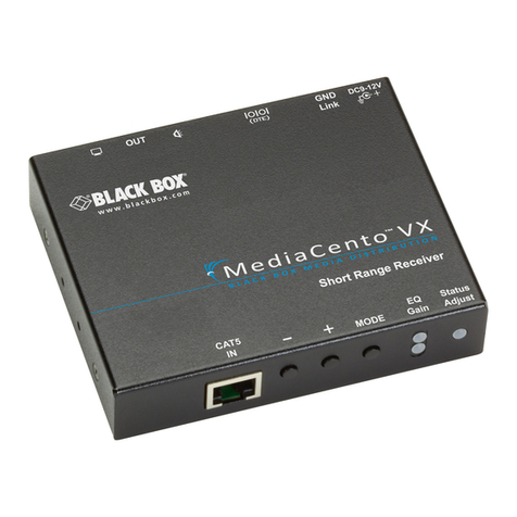 Black Box AVX-VGA-TP-TX User manual
