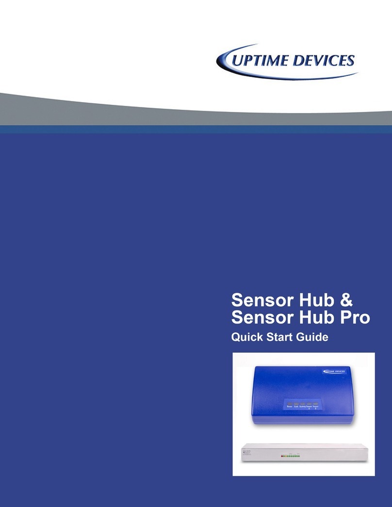Uptime Devices Sensor Hub quick start guide