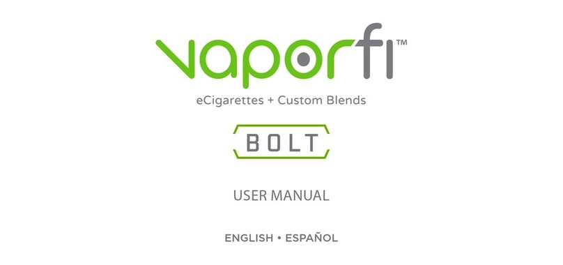 Vaporfi Bolt user manual