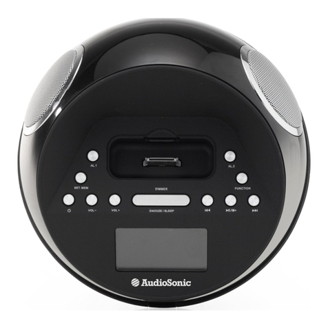 AudioSonic CL-1460 User manual