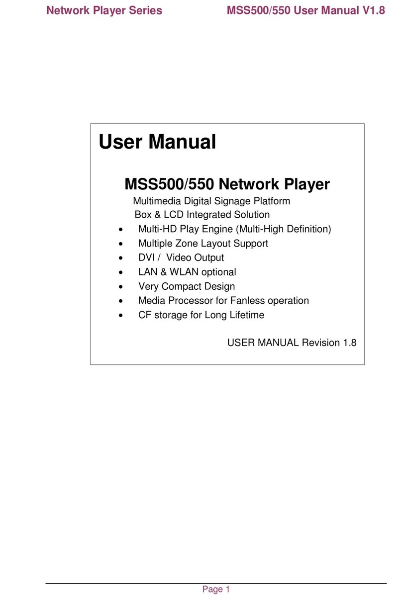 Winmate MSS500 user manual