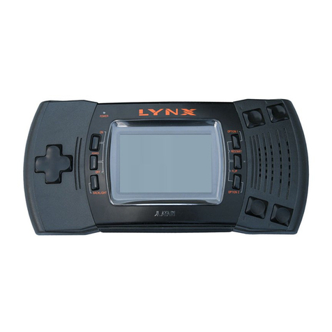 Atari Lynx User manual Atari Lynx User manual