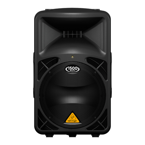 Behringer EUROLIVE B615D User manual